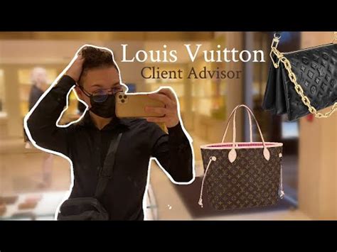 Louis Vuitton client advisor commission